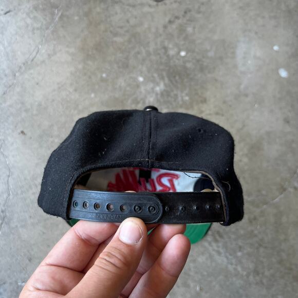 VINTAGE CHICAGO BULLS SPORTS SPECIALTIES HAT SNAPBACK CAP SINGLE LINE SCRIPT NBA - Picture 4 of 5